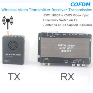 China Передача HDMI HD 1080P составное CVBS приемника передатчика COFDM беспроводная видео- в H.264 COFDM-904T supplier