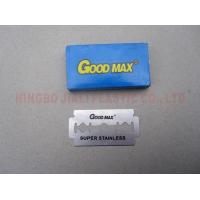 China No Nicks And Cuts Double Edge Shaving Blades , Goodmax Disposable Razor Blades on sale