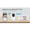 China 1080P 5.5Inch Video Baby Monitor Ips Divide la pantalla con un solo clic Video Call PTZ cámara de seguimiento automático Detección de movimiento wholesale