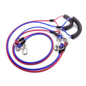 China Multifuncional Heavy Duty Wire Dog Leash Pet Collar Rope Strong TPU Coated supplier
