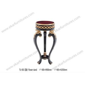 China Luxury Furniture Antique European Style Wood Flower Stand TU-001 supplier