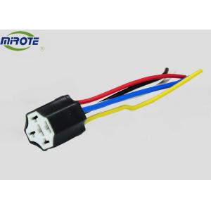 China Recamic Socket  Auto Wiring Harness 12V 5 Pins , SPDT Replacement Wire Harnesses For Autos 14 Awg supplier