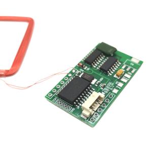 China RFID smart card reader 125Khz for HID prox II card embedded module with external antenna supplier