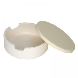 Dental Lab Zirconia Sintering Trays Crucible Lid High Purity Alumina