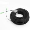 China FTTH Outdoor Fiber Drop Patch Cable SC APC - SC APC G657A1 Self-Supporting Aerial Simplex Drop cable  LSZH wholesale