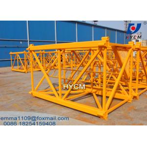 China 1.6*2.5m Mast Section Square Steel Stronger Of QTZ50 Tower Cranes supplier