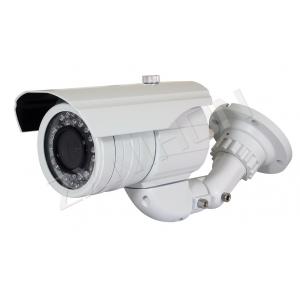 China Varifocal Lens Weatherproof IR Bullet Cameras With SONY / SHARP CCD, 30m IR Range supplier