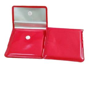 Promotional OEM Small colored PVC plastic pocket ashtray/tobacco pouch bag with custom logo free sample