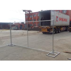 6'X12' Galvanized Chain Link Fence Panels For Commercial Construction