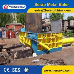 Turn-out and hand valve control Hydraulic Metal Baler from China manufacturer
