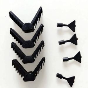 6a-27a Diseño moderno de esquina Accesorio clave Uso hotelero Sello de plástico y vidrio para puerta y ventana Barras espaciadoras aislantes