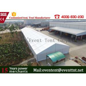 China One Stop Outdoor Warehouse Tent aluminum tent With PVC Coated Polyester Fabric supplier