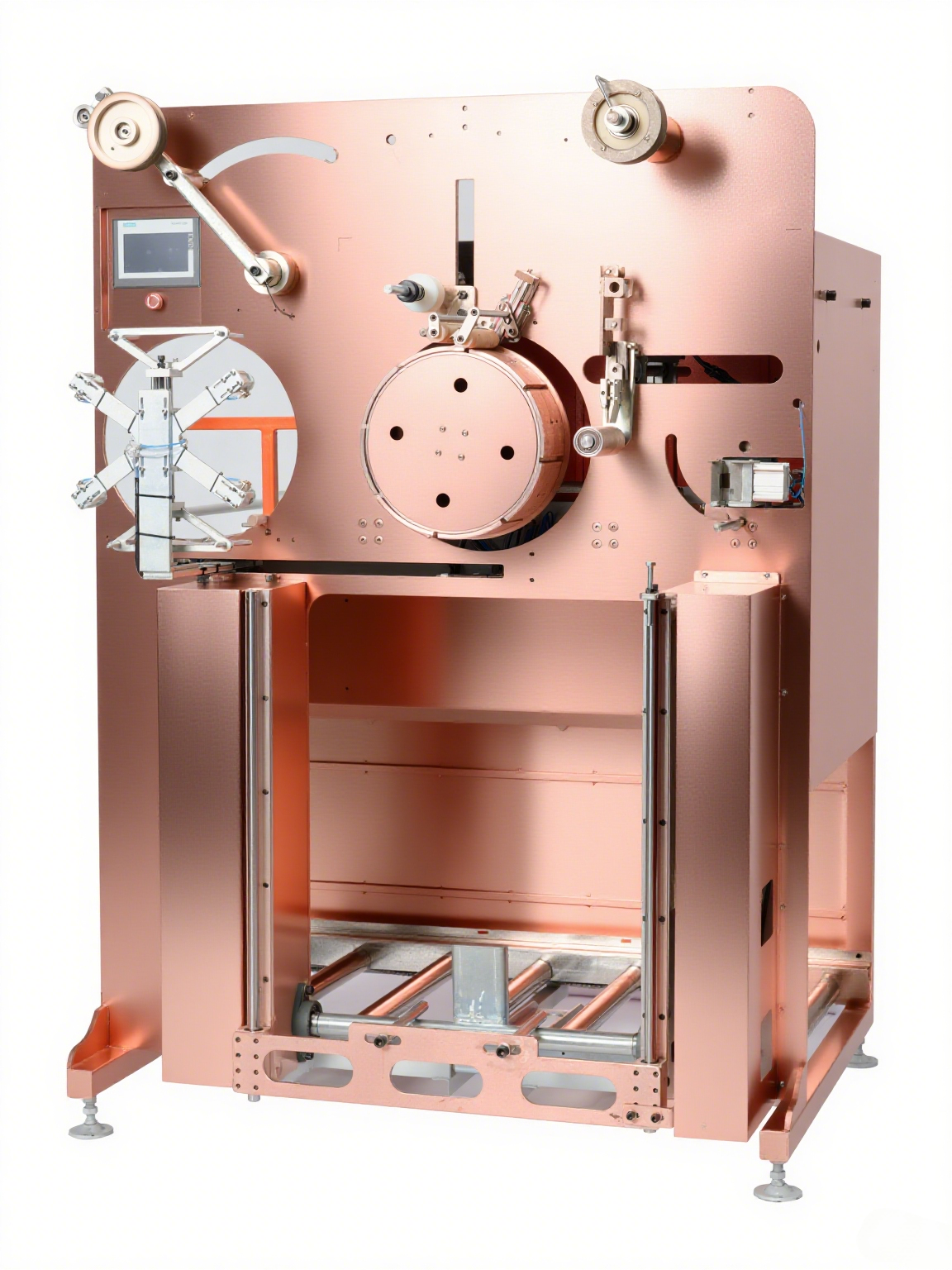 China PLC 910KG Automated Pet Strap Machine PET Strapping Winder 190MM wholesale