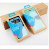 Customized Phone Case Packaging Kraft Paper Box with Clear pvc Window