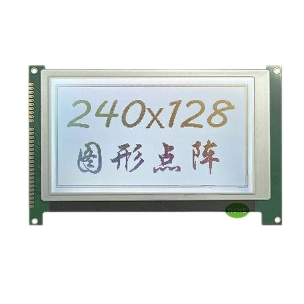 350 Brightness 5.1 Inch COG LCD Display Parallel Port Interface Resolution 240x128