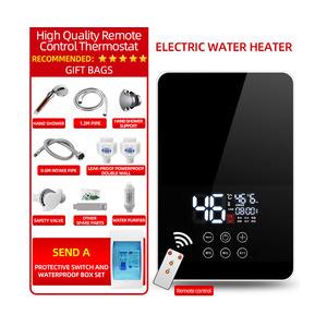 6KW Bathroom Water Heater Electric For Shower Instantaneous Heating