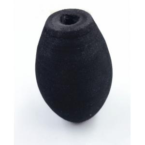 Black EVA Fishing Net Floats , Plastic Fishing Net Floats OEM Service