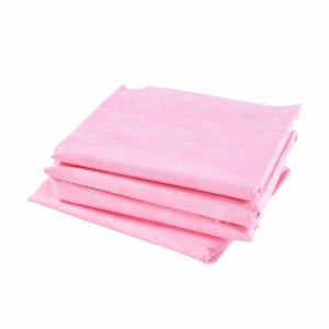 China Non Woven Fabric Spunbonded Disposable Medical Bed Sheets for Hospital / Spa supplier