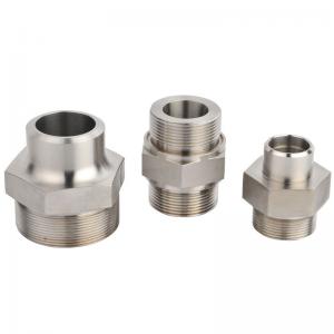 China Industrial Metal Hose Adapter with CNC Machined Technic and /-0.05mm Tolerance supplier