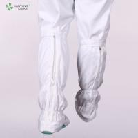 China Wholesales Cleanroom White ESD Safety Work Boots Antistatic Cleanroom Booties on sale