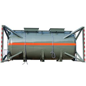 China High Capacity 20FT HCL Solvent Storage Container Convenient For Concentrated Liquid wholesale