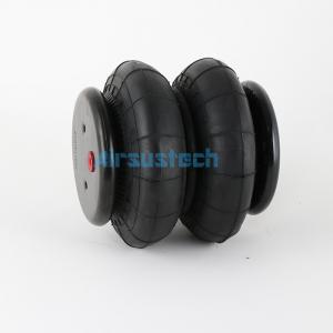 2B7×7P01 Double Convoluted Air Springs 1/4NPT Industrial Rubber Airbag For Test Bench Equipment