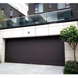 China Custom Aluminium Roller Garage Doors Soundproof For Residential supplier