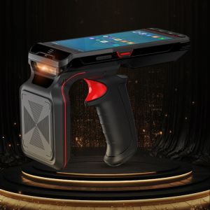 China Android 13 PDA RFID Reader Industrial Handheld PDA Device 20M Distance With 200 Tags Per Second wholesale