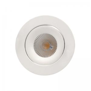 No Noise PF0.9 Tilt LED Downlight 40 Degree Halo Gimbal Adjustable Downlight