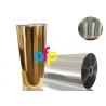 BOPP Thermal Metalized Film Various Color 52 Dynes Double Corona Treatment