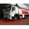 New SINO TRUK HOWO 6*4 LHD diesel fuel tanker truck for sale, Best price mobile