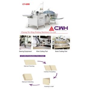 China Desempenho estável que costura máquina obrigatória para o uso da dobradura da encadernação do exercício supplier