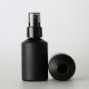 China Petg Cosmetic Spray Bottle 120ml Black Color Frosted Surfacefor Liquid wholesale