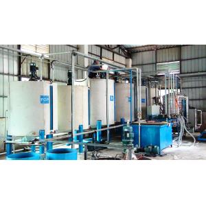 China Horizontal Continuous Low Pressure Foam Machine For Soft Urethane Foam Rubber supplier