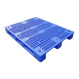 China Polypropylene Plastic 140x110 Injection Pallet Blue HDPE wholesale