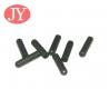 China Jiayang aglet Glossy black color tube shape ABS plastic tipping plastic aglets wholesale
