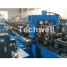 China Blue Cable Tray Roll Forming Machine With Punch Machine &amp; Hydraulic Pre - Cutting Device wholesale