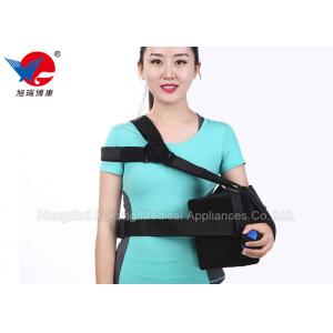 Black Elastic Shoulder Support Strap Promoting Recovery Preventing Re - Injury