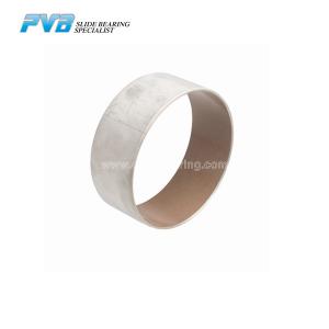 China Brown PTFE Sleeve Bearing Self Lubricating Metal Polymer Bushing supplier