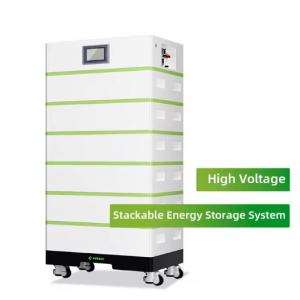 Stacked 100Ah Battery Pack Energy Storage 204.8V 256V Lifepo4 Battery High Voltage Full Package Lithium Batteries 15-40K