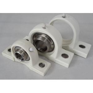 China PBT Housing Plastic Pillow Block Bearing With POM , HDPE , PP , UPE , PTFE , PEEK supplier