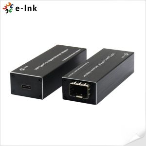 China Micro Mini USB-C to SFP Gigabit Ethernet Adapter on sale