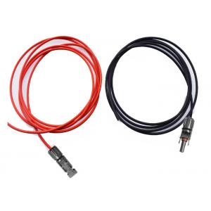 2 X 5m DC Solar Panel 6mm Cable Wire Extensions With Pre Crimped Connector