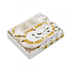 ABS Plastic 4 Fiber SC/APC Pigtails Fiber Optic Termination Box