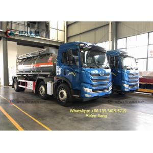 China FAW 6x2 10000L RHD Sulfuric Acid Liquid Chemical Transport Truck supplier