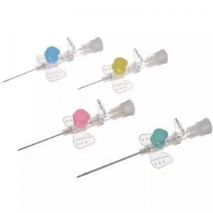 Disposable IV Cannula Intravenous Catheter With Injection Port 18G 20G 22G 24G