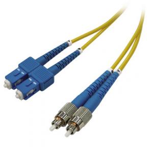 China Fiber optic cable FC/UPC to SC/UPC singlemode 2.0mm LSZH out jacket supplier