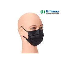 Black Earloop Unimax Disposable Surgical Face Mask