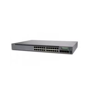 China Interruptor Ethernet EX2300-24T-DC personalizado de 24 puertos para portátil con velocidad de transmisión de 10/100/1000Mbps y 4 X 1/10G SFP/SFP wholesale