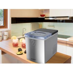 Stainless Steel Countertop Ice Maker White Red Silver Customized Color